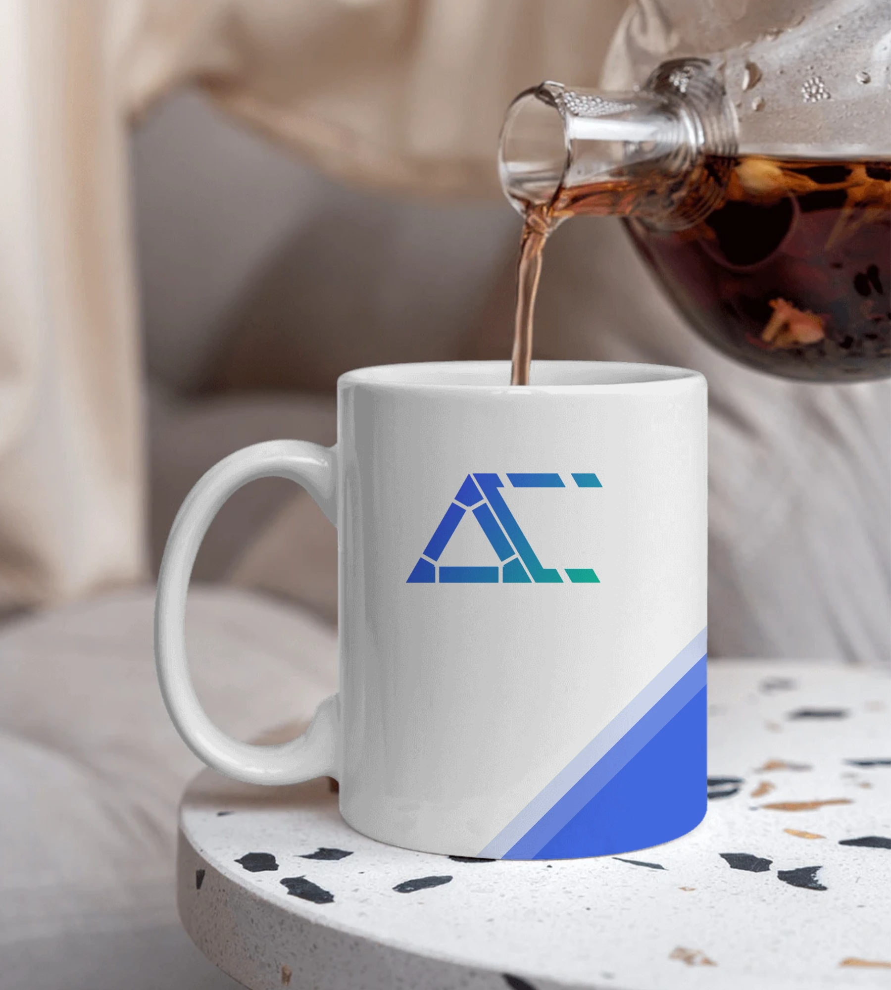 mockup mug logo image